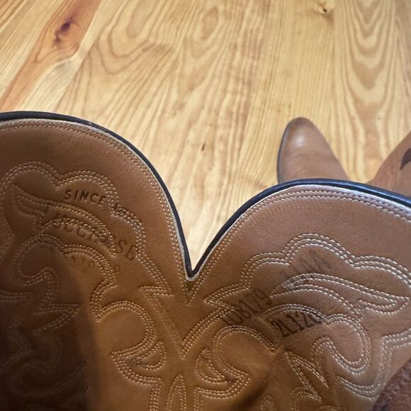 VTG Lucchese San Antonio 2L126 Leather Two Tone Size US 11AA - Picture 16 of 16